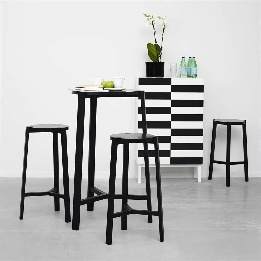 Aparador NO 24, Negro-blanco A2