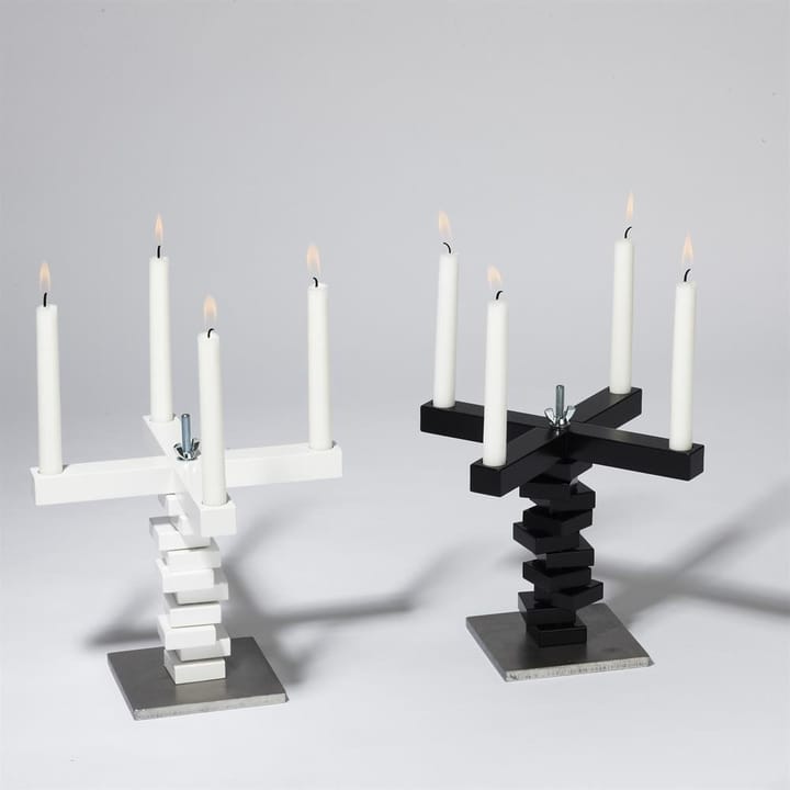 Candelabro Spin, Negro A2