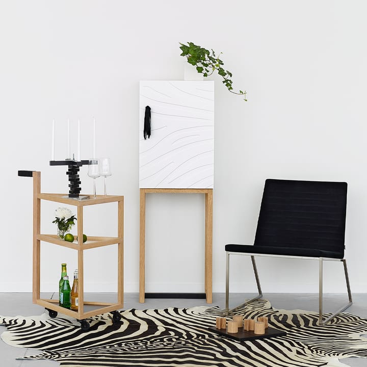 Candelabro Spin, Negro A2