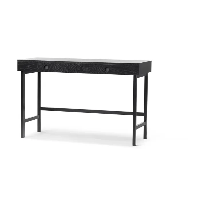 Escritorio Mind - Roble teñido en negro, 118×74×44 cm - A2