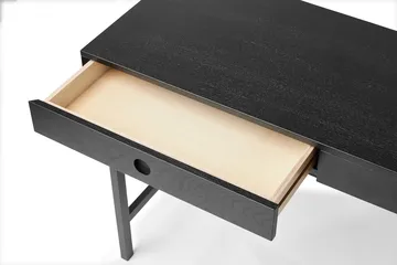 Escritorio Mind - Roble teñido en negro, 118×74×44 cm - A2