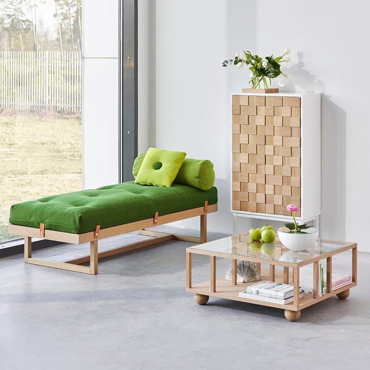 Mesa de centro Show, roble aceitado blanco A2