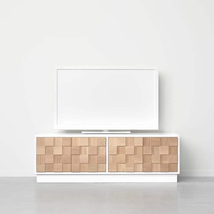 Mueble TV Collect 2016, roble aceitado blanco-blanco A2