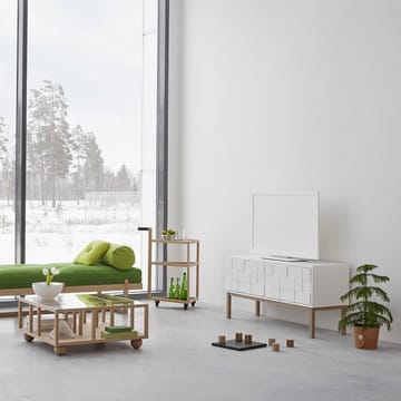 Mueble TV con patas Collect 2010 - patas de roble - A2