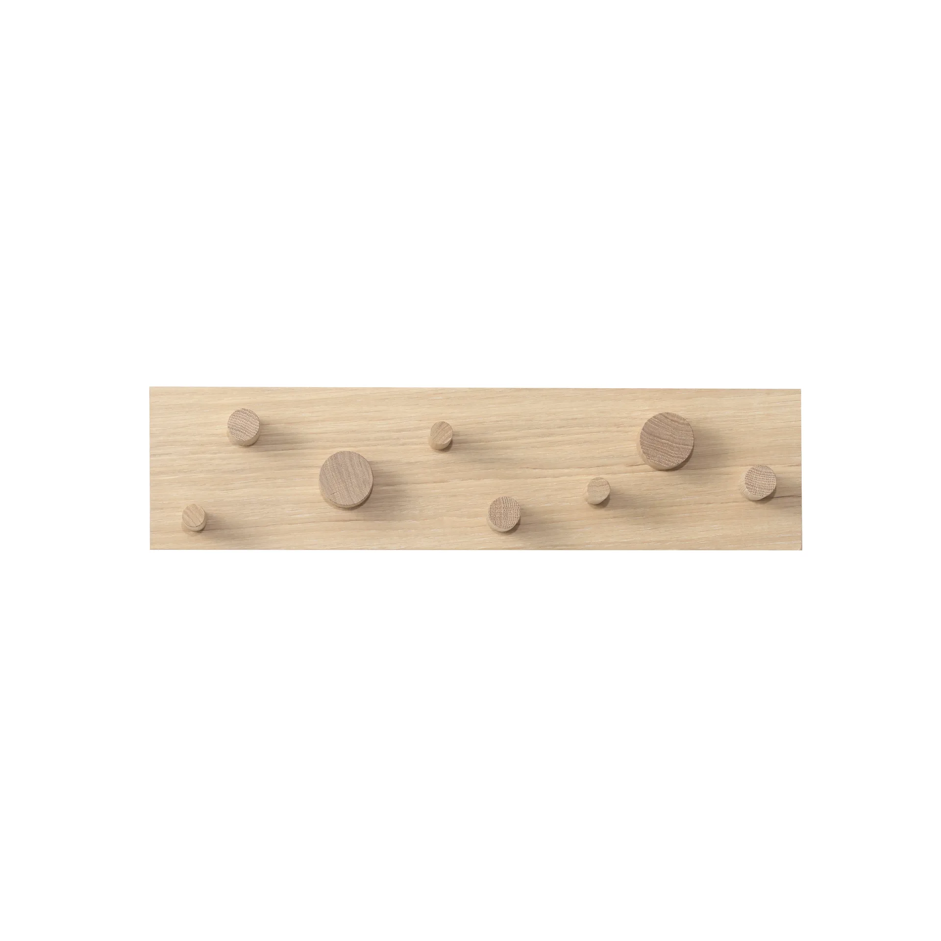 Perchero Fellow, roble aceitado blanco A2