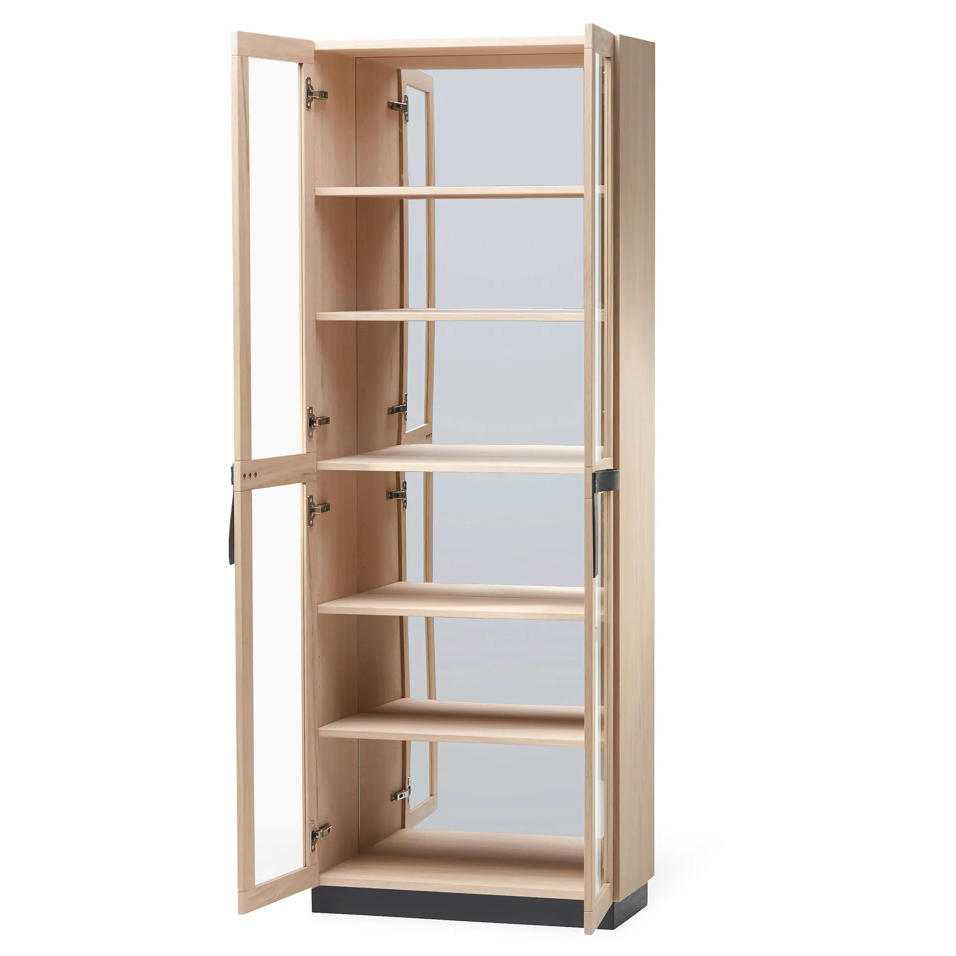 Vitrina The Bow, Roble aceitado blanco A2