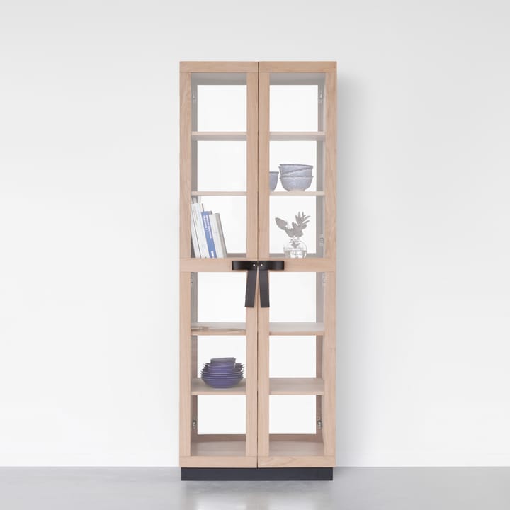 Vitrina The Bow, Roble aceitado blanco A2