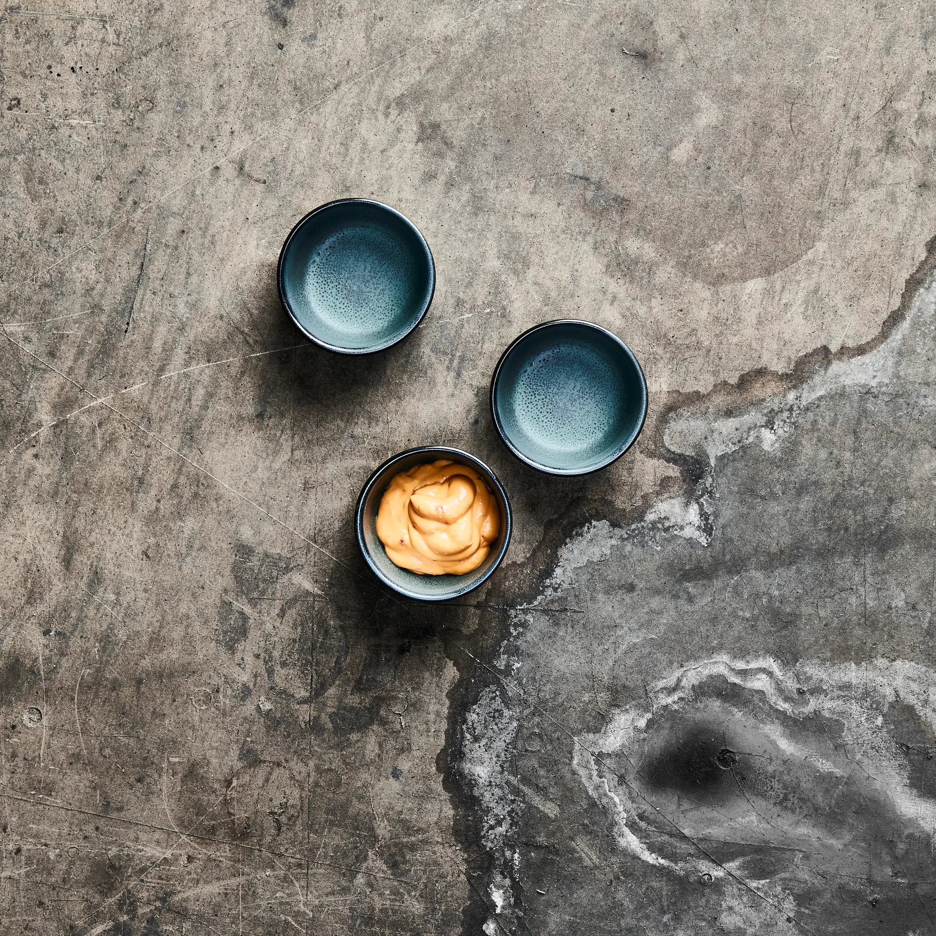 2 Boles mini Raw Ø7,5 cm, Northern green Aida