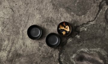 2 Boles mini Raw Ø7,5 cm - Titanium Black - Aida