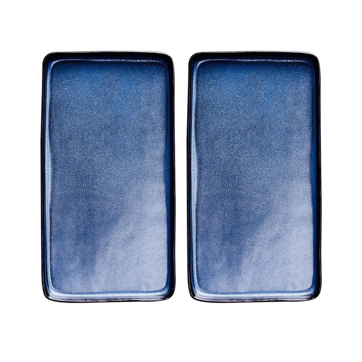 2 Platos Raw 18x34 cm - Midnight blue - Aida