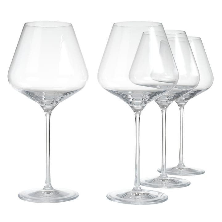 4 Copas de vino tinto Connoisseur Extravagant 71 cl - Clear - Aida