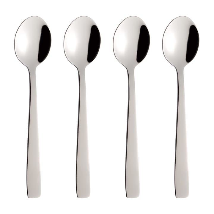 4 Cucharillas de café Raw - acero inoxidable - Aida
