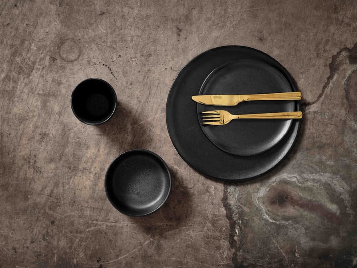 4 Cuchillos de mesa Raw, Dorado Aida