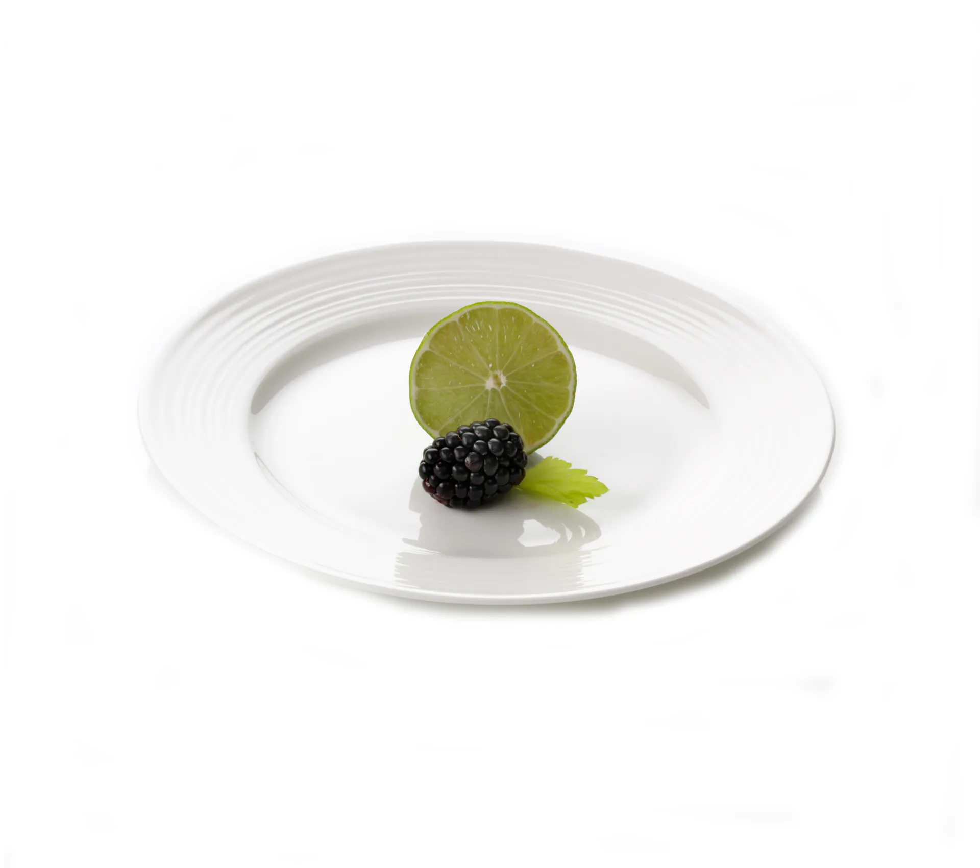 4 Platos de postre Passion, 20 cm Aida
