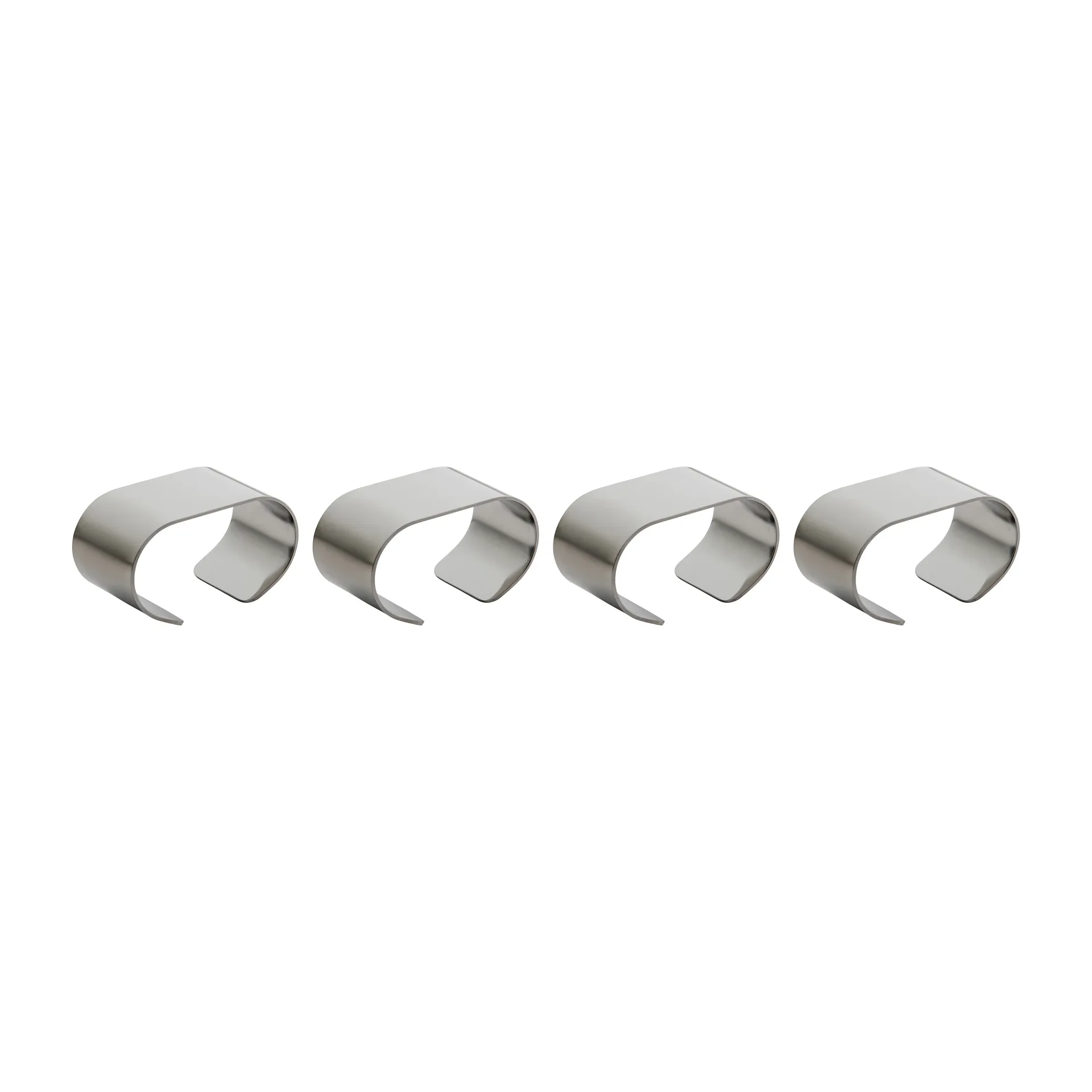4 Servilleteros Raw, Stainless steel Aida