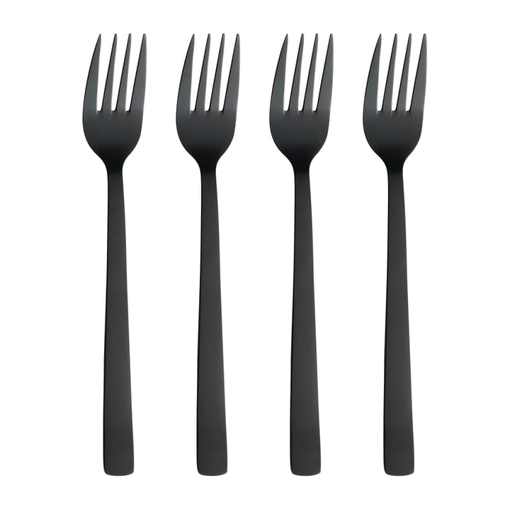 4 Tenedores de mesa Raw - negro - Aida