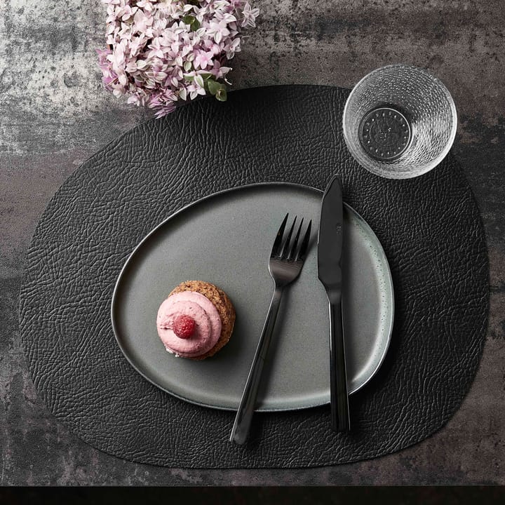 4 Tenedores de mesa Raw, negro Aida