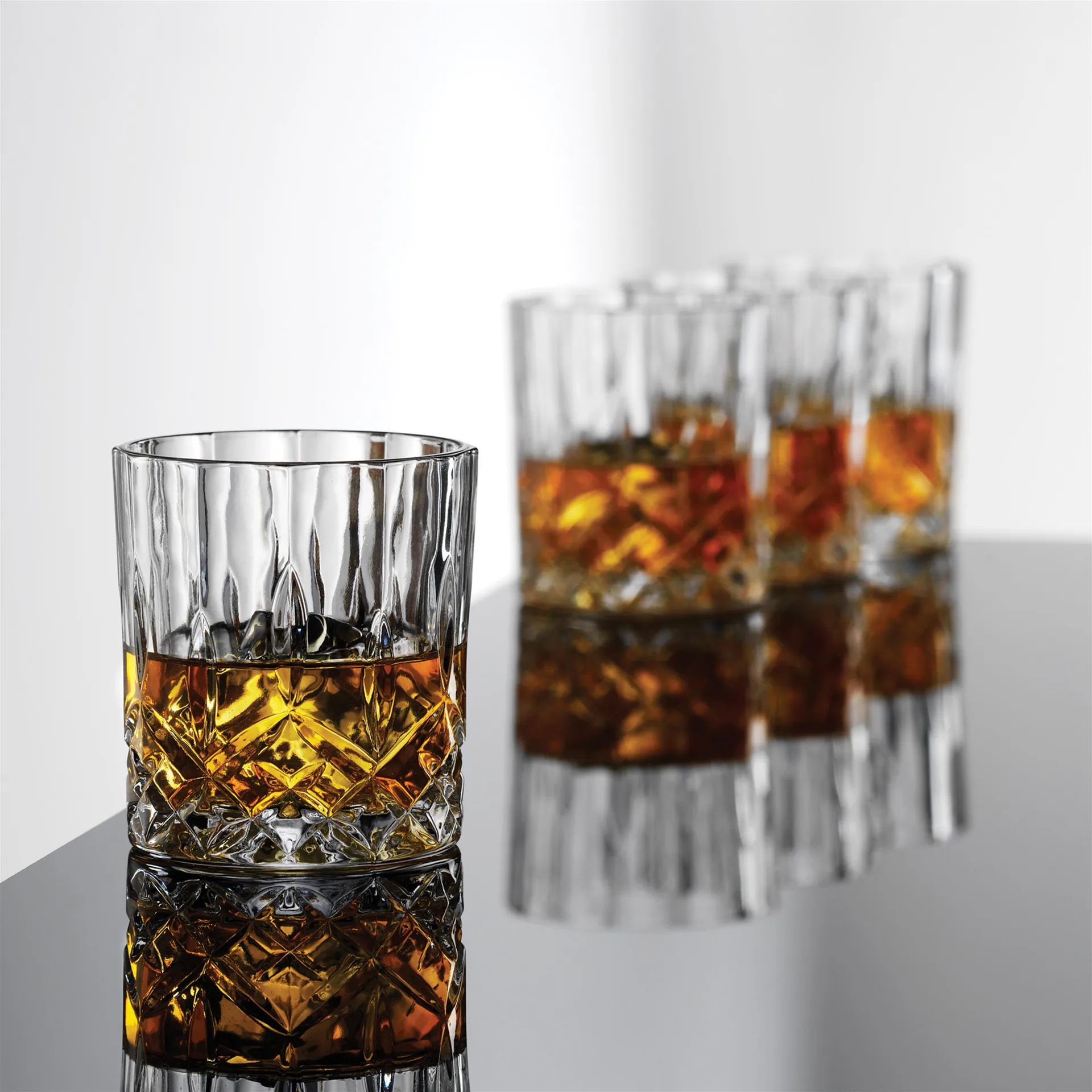 4 Vasos de whisky Harvey, 31 cl Aida