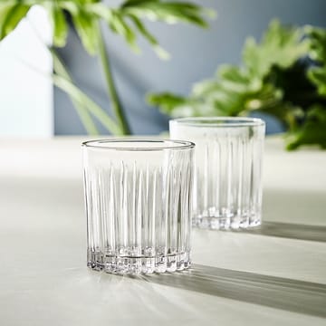 4 Vasos de whisky Relief 31 cl - transparente - Aida