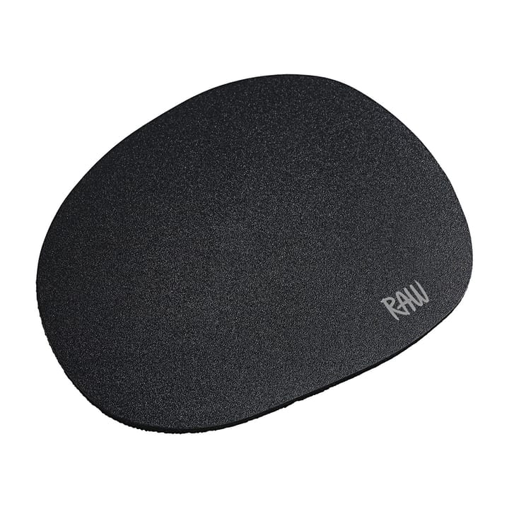 6 Posavasos Raw silicona, negro Aida