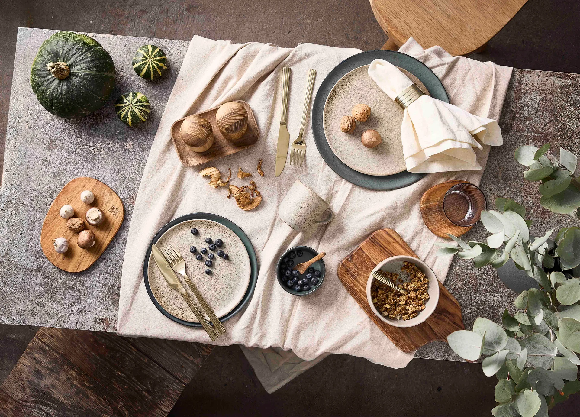 Bandeja Raw 10x17 cm, Teca Aida