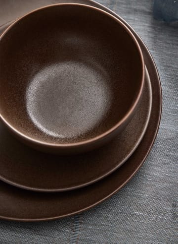 Bol Ceramic Workshop Ø15 cm - Chestnut-matte brown - Aida