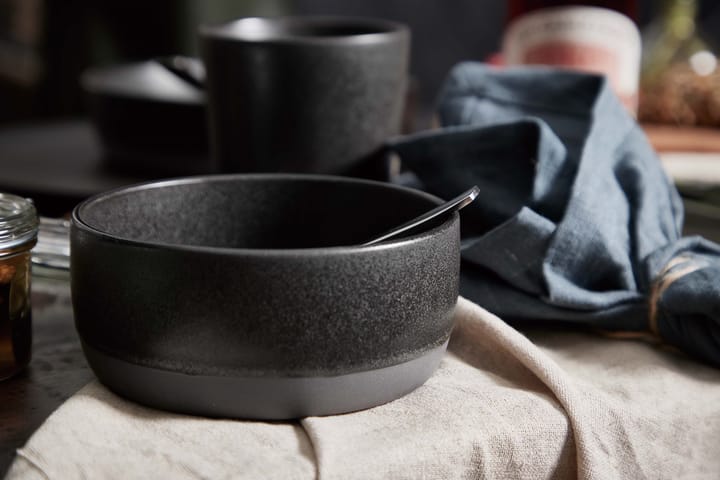 Bol Raw Ø13,5 cm, Titanium black Aida