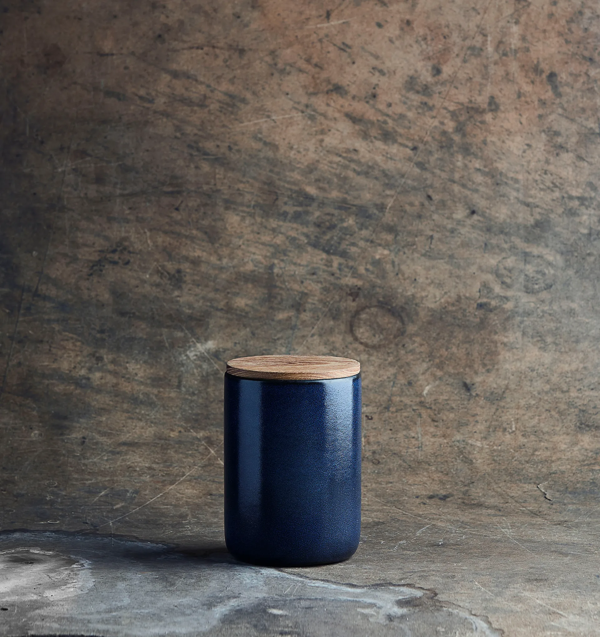 Bote con tapa Raw 15 cm, Midnight blue Aida