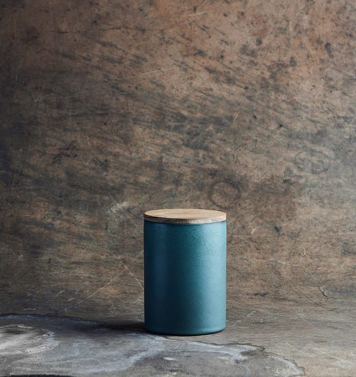 Bote con tapa Raw 15 cm, Northern green Aida