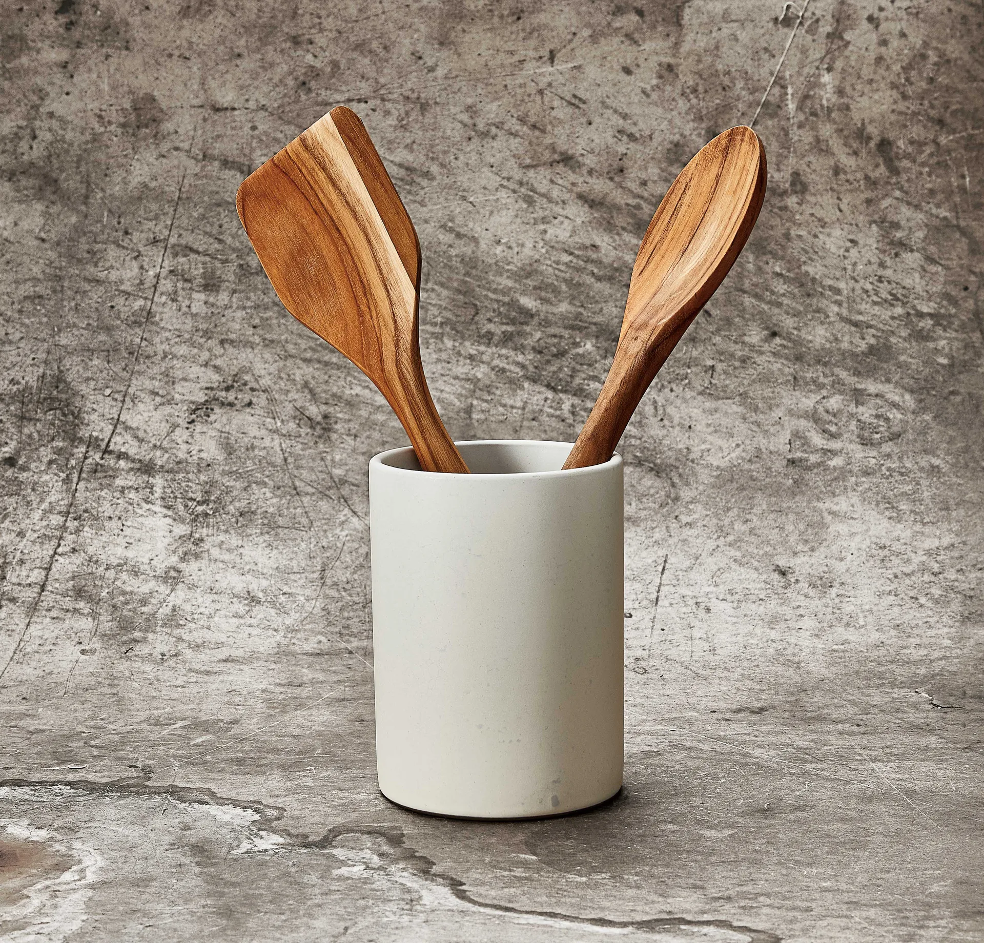 Bote con utensilios de cocina Raw, Arctic white Aida