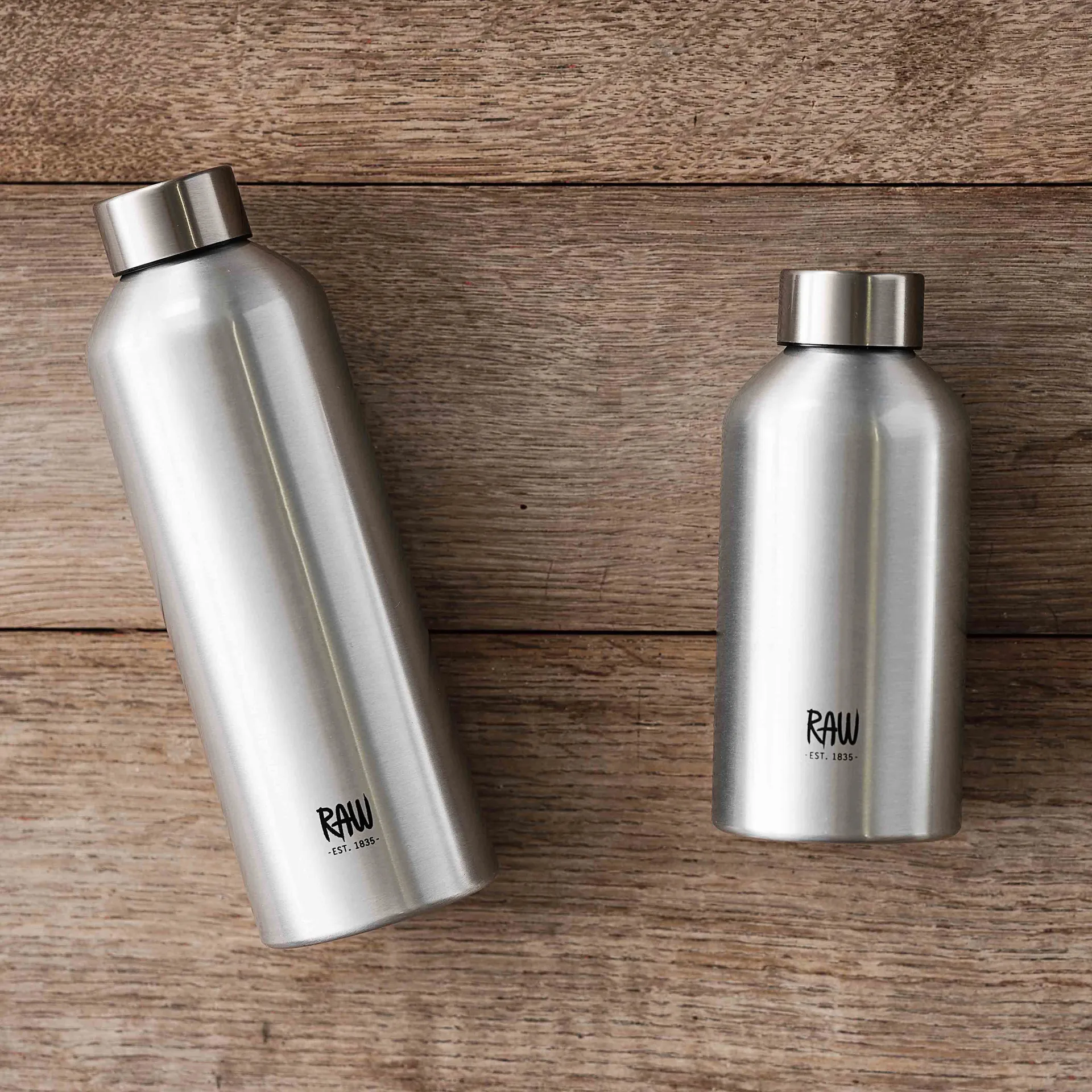 Botella de aluminio Raw To Go 0,75 L, Aluminum Aida