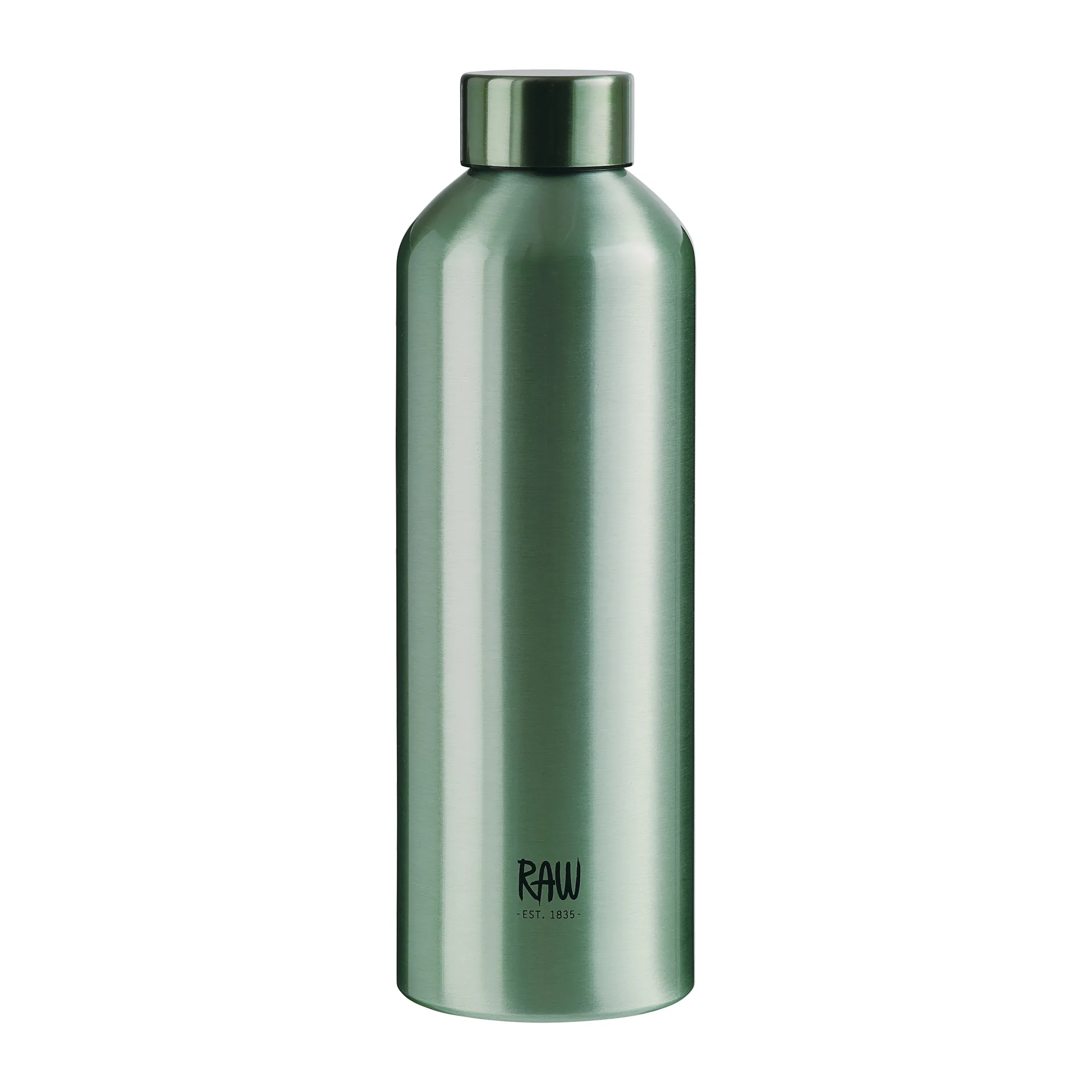 Botella de aluminio Raw To Go 0,75 L, Green Aida
