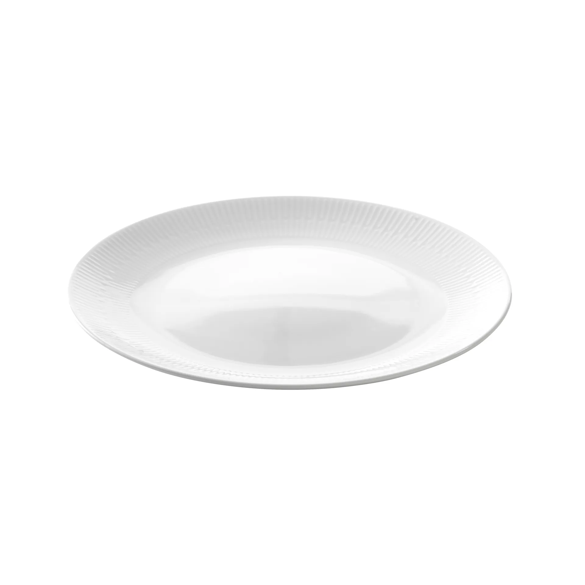 Fuente de servir Relief Ø33 cm, blanco Aida