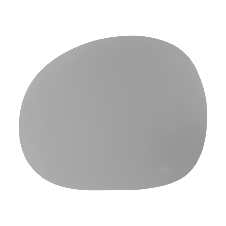 Mantel individual de silicona Raw creative 41x33,5 cm - Gris claro - Aida