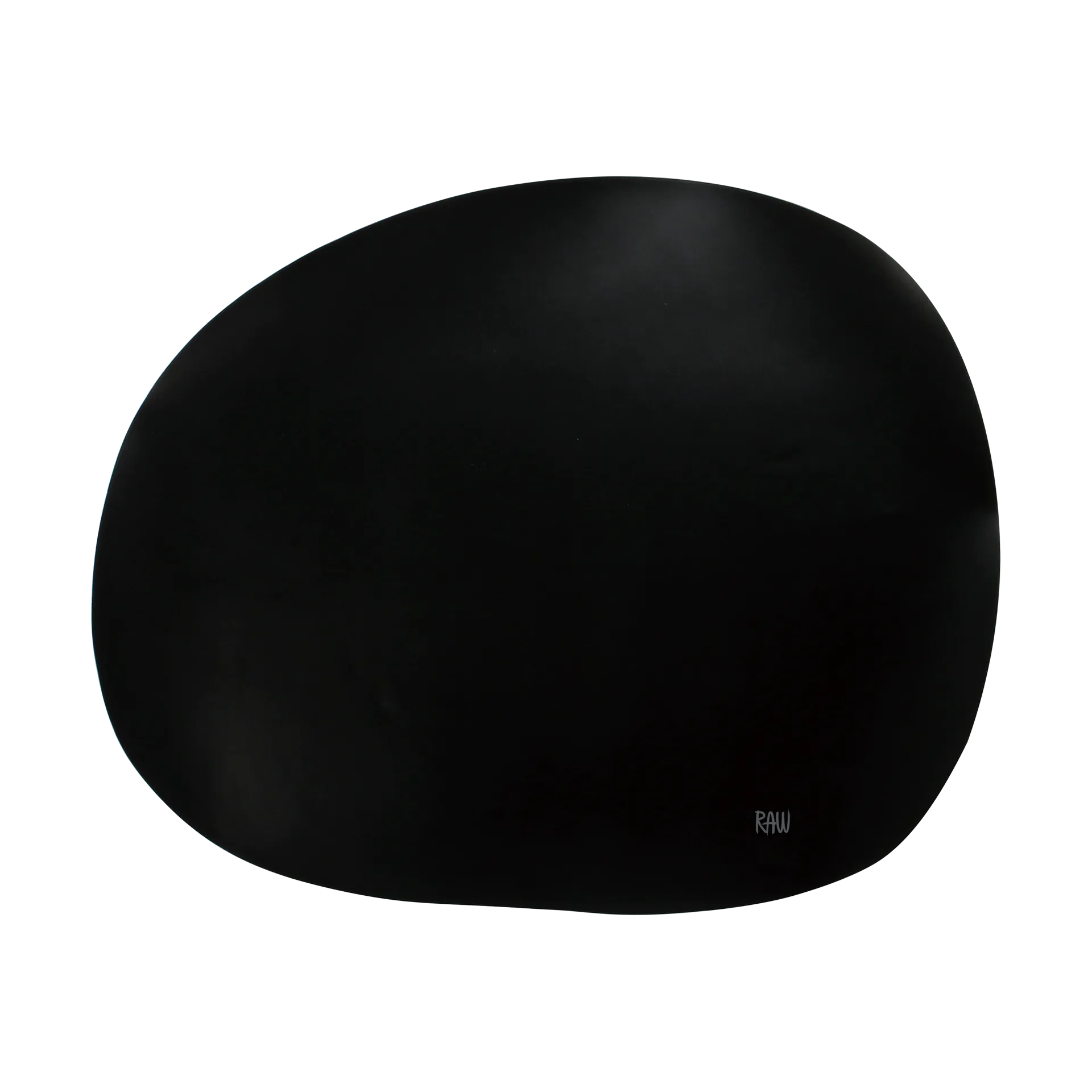 Mantel individual de silicona Raw creative 41x33,5 cm, Negro Aida
