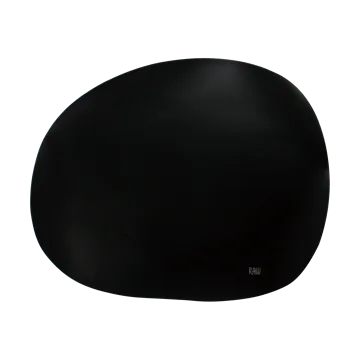 Mantel individual de silicona Raw creative 41x33,5 cm - Negro - Aida