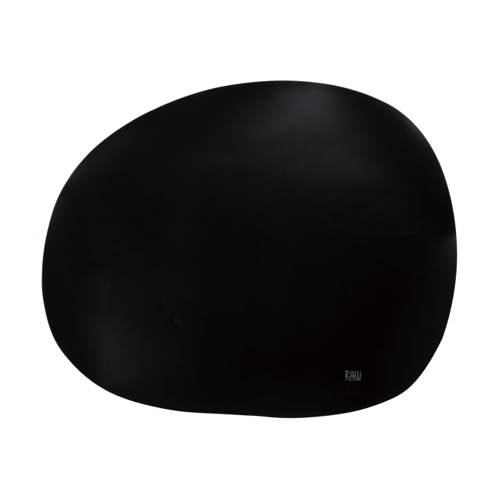 Mantel individual de silicona Raw creative 41x33,5 cm - Negro - Aida