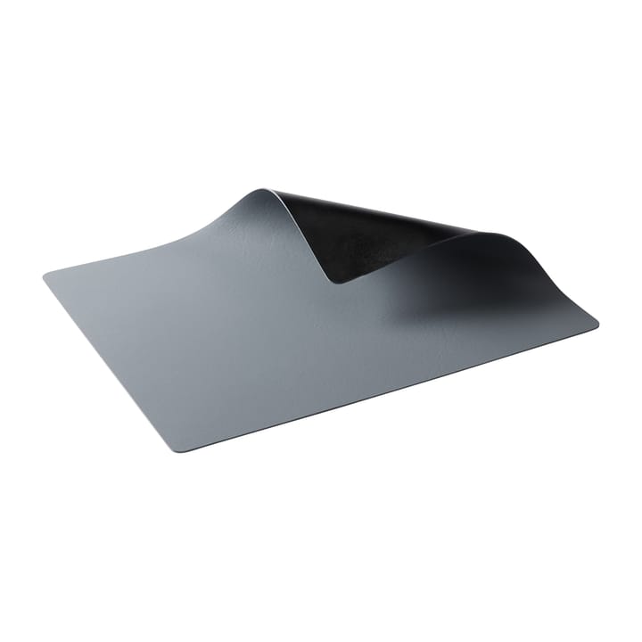 Mantel individual Quadro doble cara 35x39 cm - Black-grey - Aida