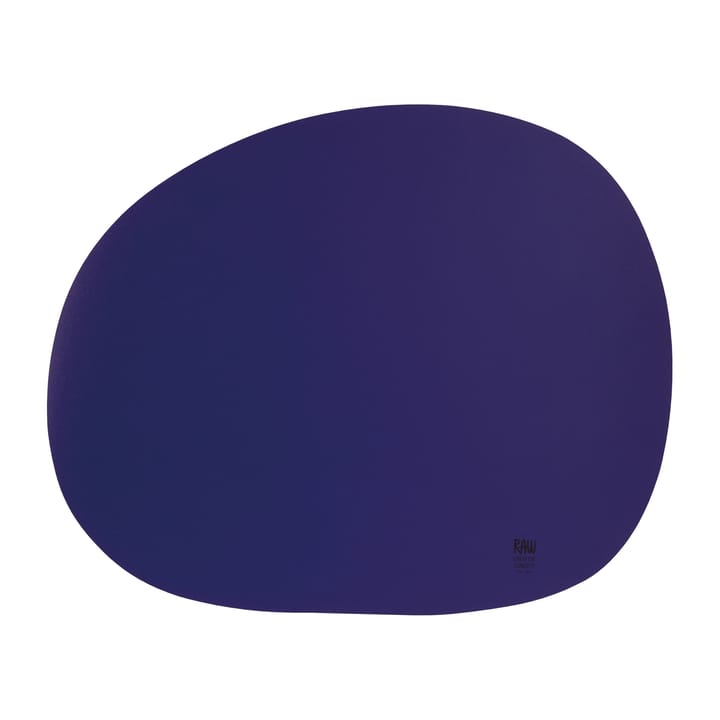 Mantel individual Raw 41 x 33,5 cm - Azure blue - Aida