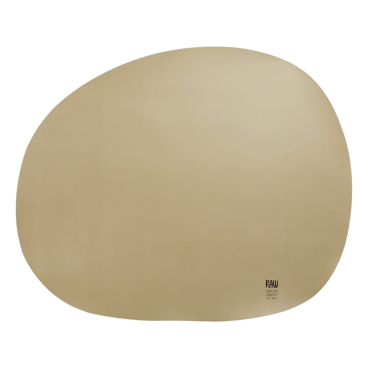 Mantel individual Raw 41 x 33,5 cm - beige - Aida