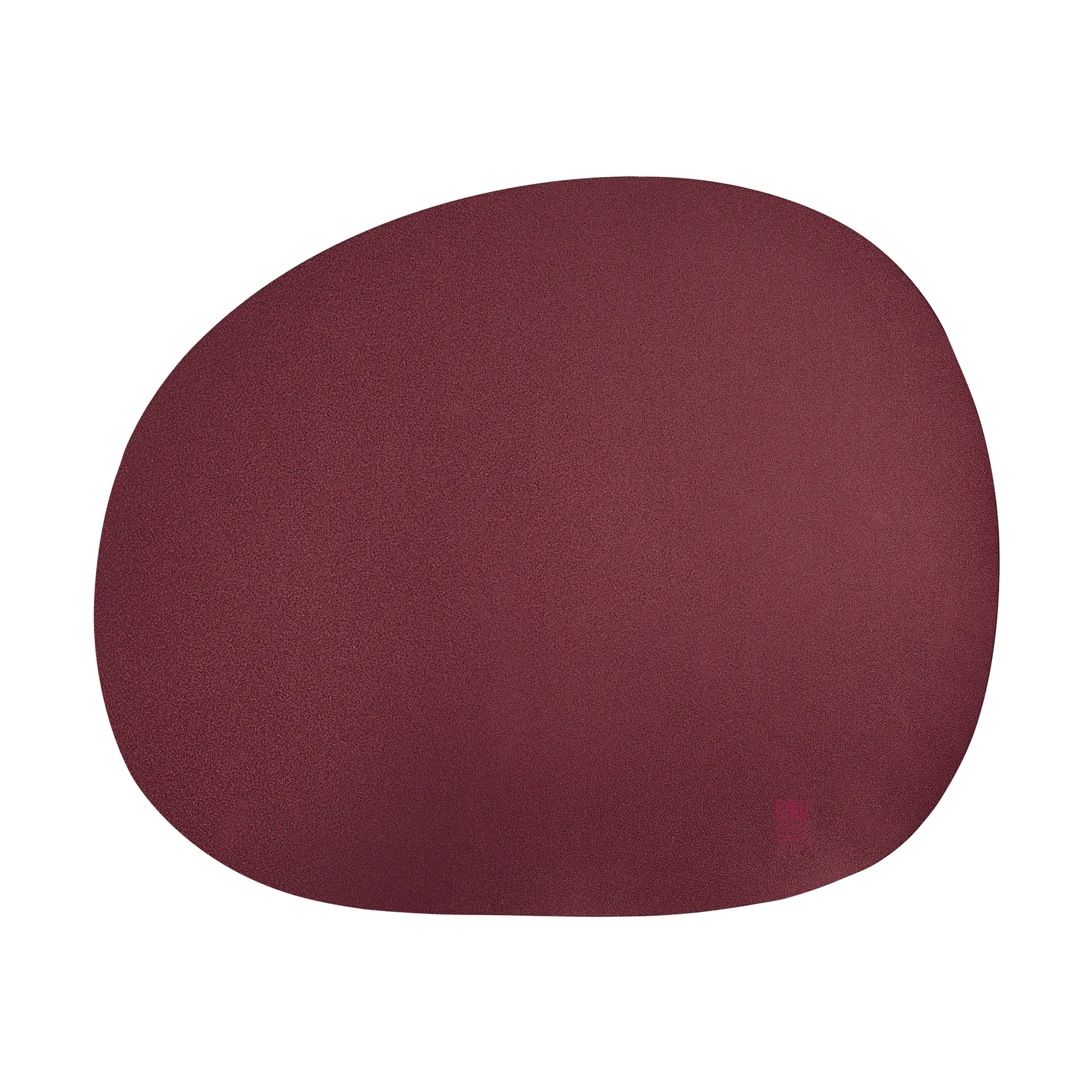 Mantel individual Raw 41 x 33,5 cm, Bordeaux (morado) Aida