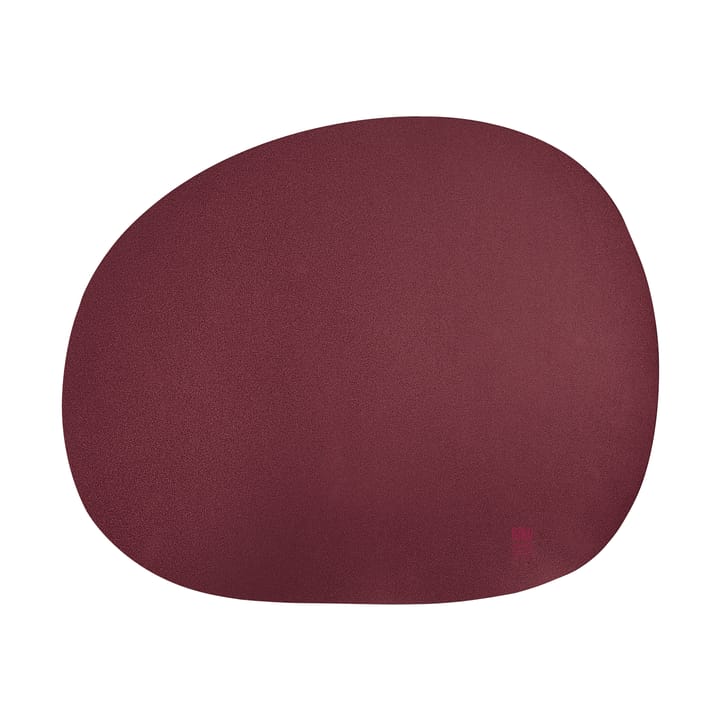 Mantel individual Raw 41 x 33,5 cm - Bordeaux (morado) - Aida