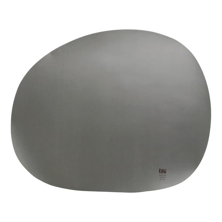 Mantel individual Raw 41 x 33,5 cm - gris - Aida
