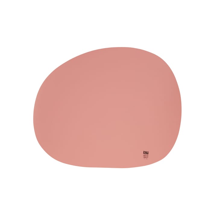Mantel individual Raw 41 x 33,5 cm - Pink sky - Aida