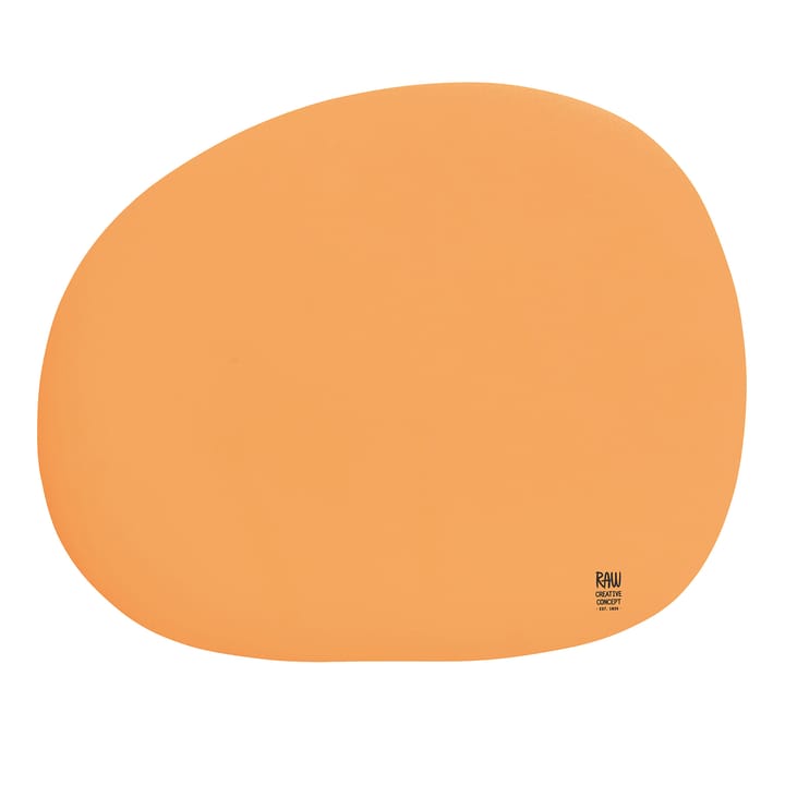 Mantel individual Raw 41 x 33,5 cm - Pumkin yellow - Aida