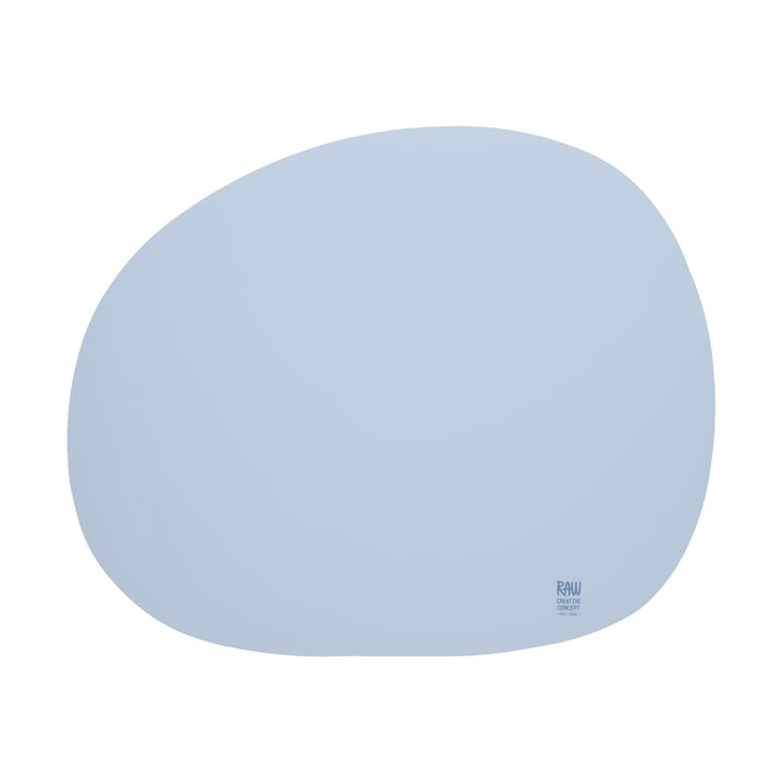 Mantel individual Raw 41 x 33,5 cm, Sky blue Aida
