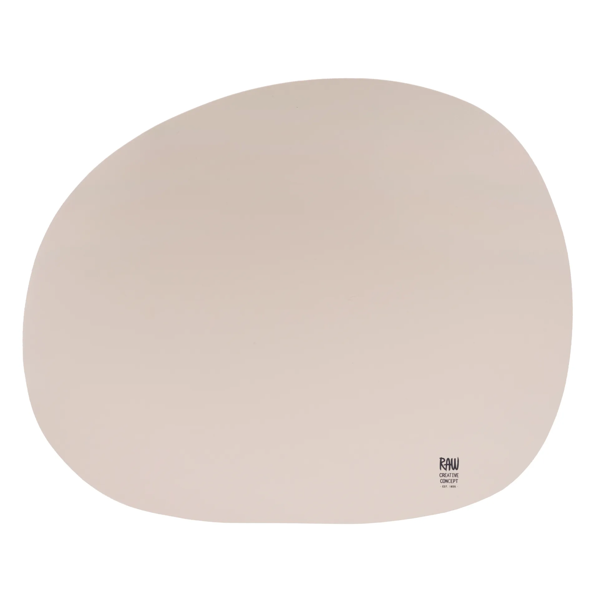 Mantel individual Raw 41 x 33,5 cm, Spring sand Aida