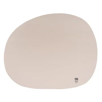 Mantel individual Raw 41 x 33,5 cm - Spring sand - Aida