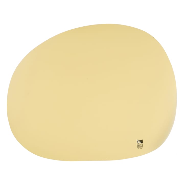 Mantel individual Raw 41 x 33,5 cm - spring yellow (amarillo) - Aida