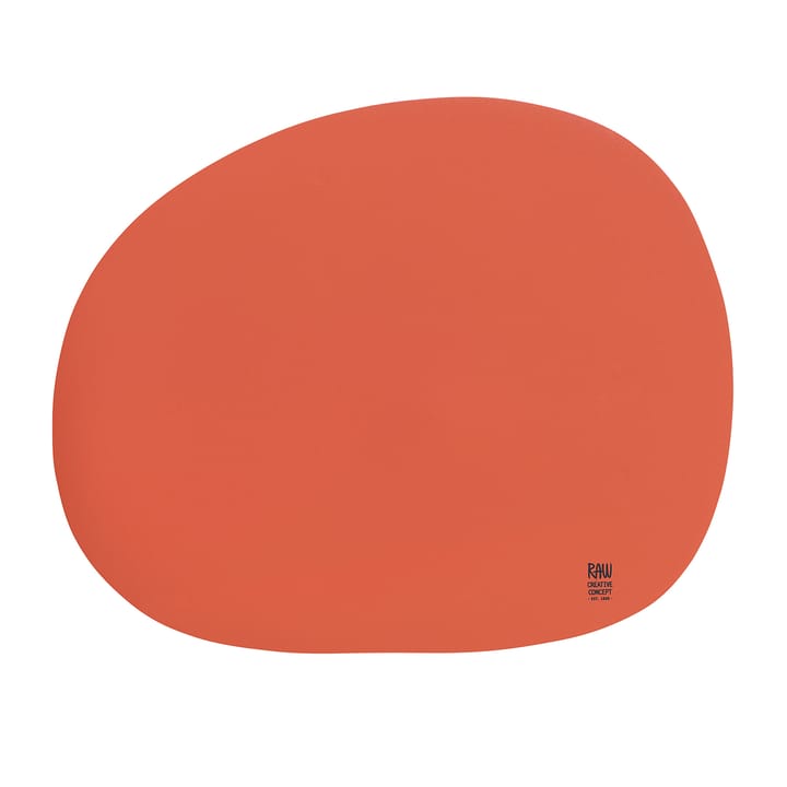 Mantel individual Raw 41 x 33,5 cm - Terracotta - Aida
